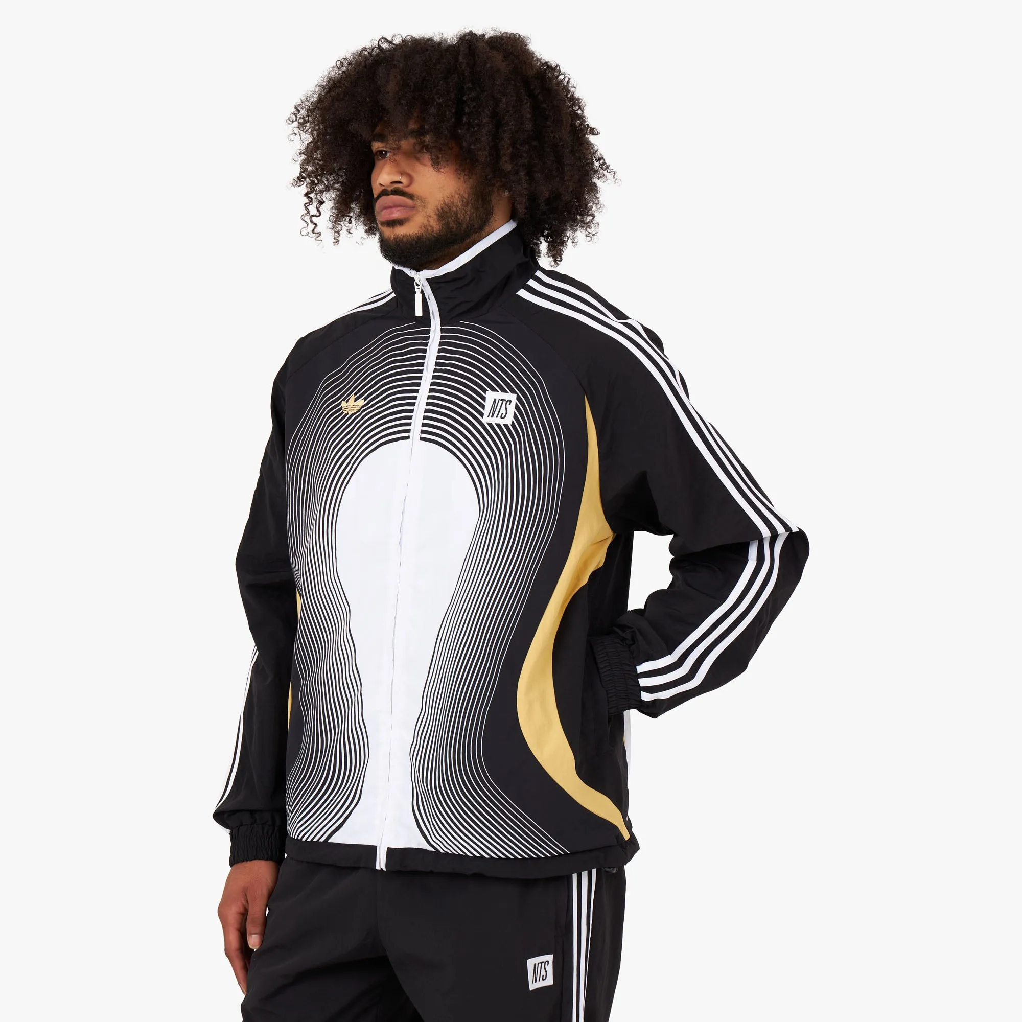 adidas Originals x NTS Radio Track Top Black / White - Gold