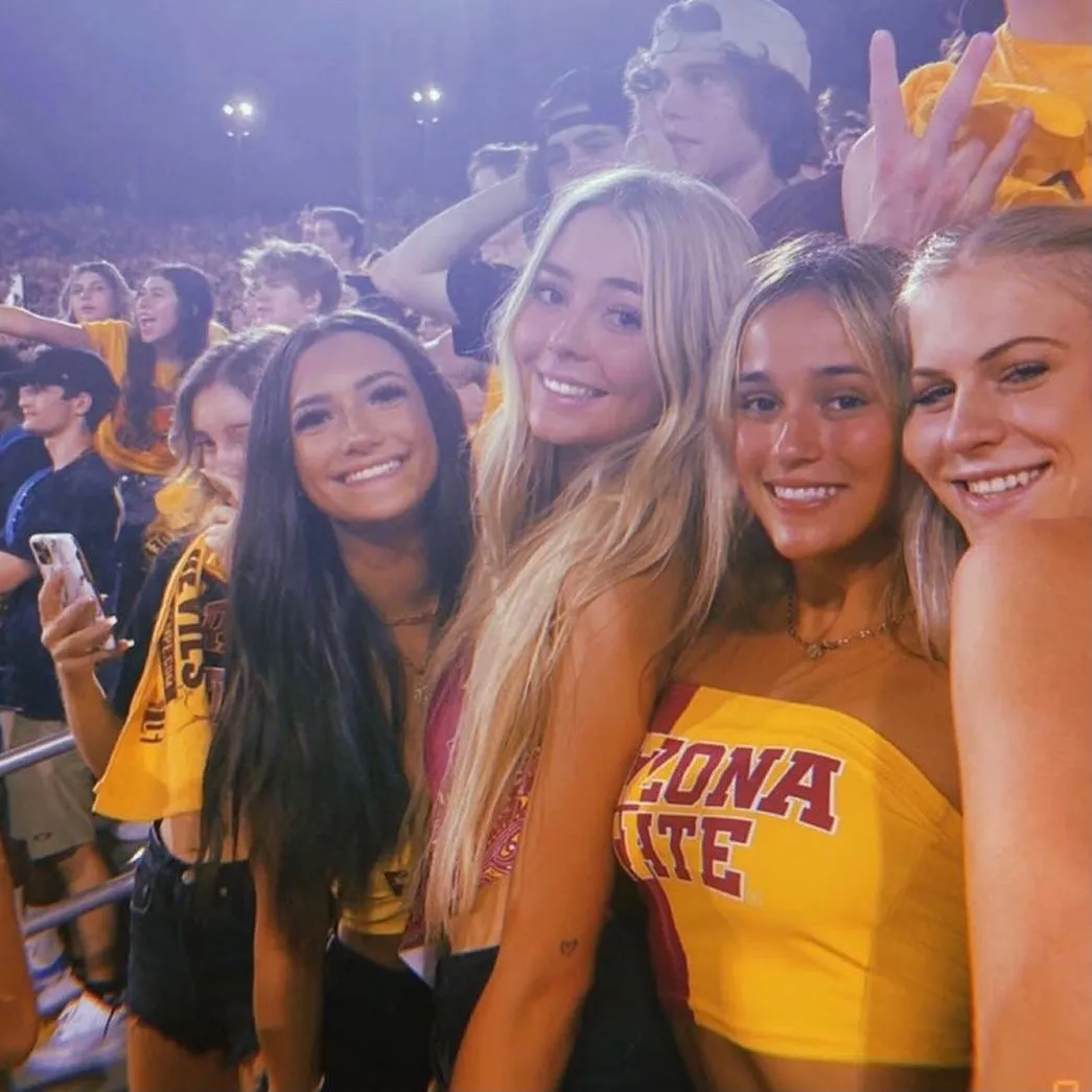 Arizona State ASU Two Tone Tube Top