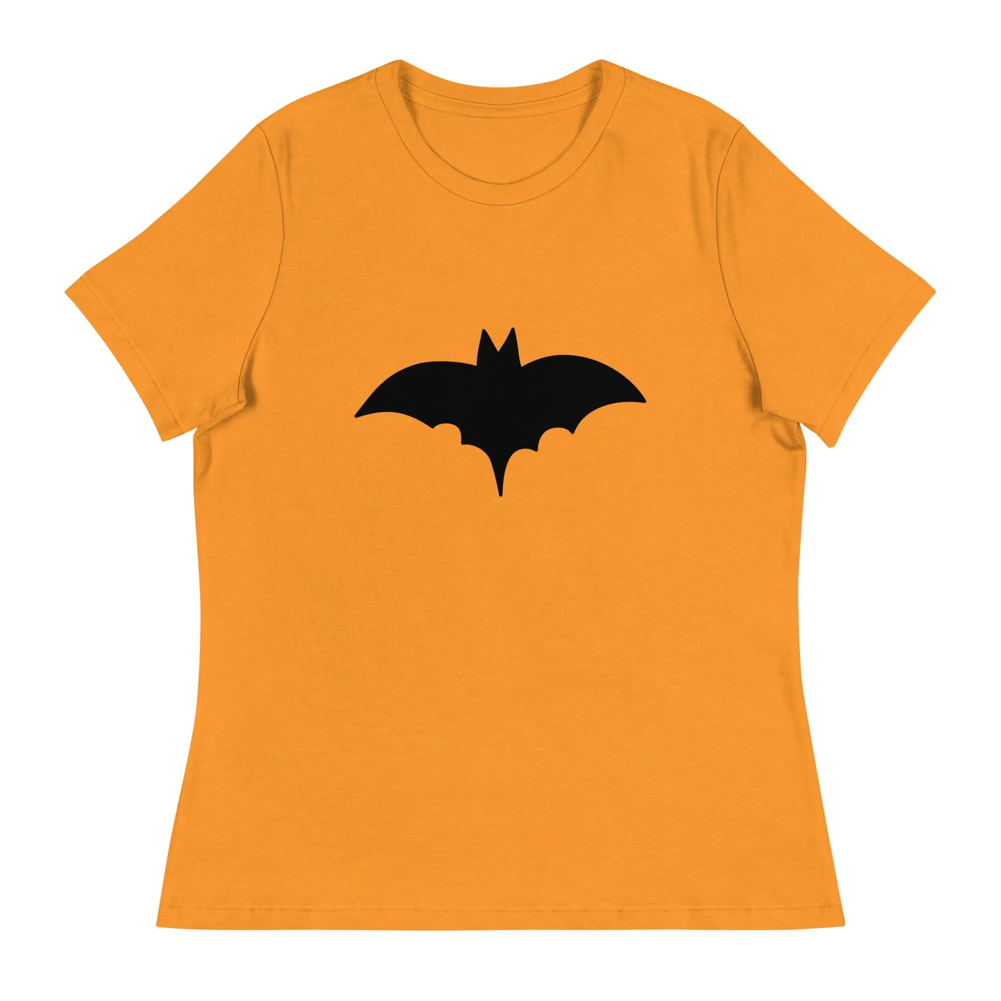 Bat Silhouette Halloween Women's Relaxed T-Shirt