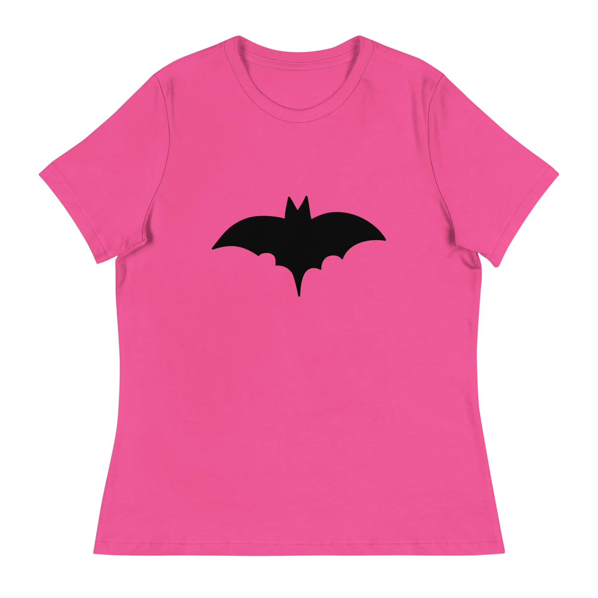 Bat Silhouette Halloween Women's Relaxed T-Shirt