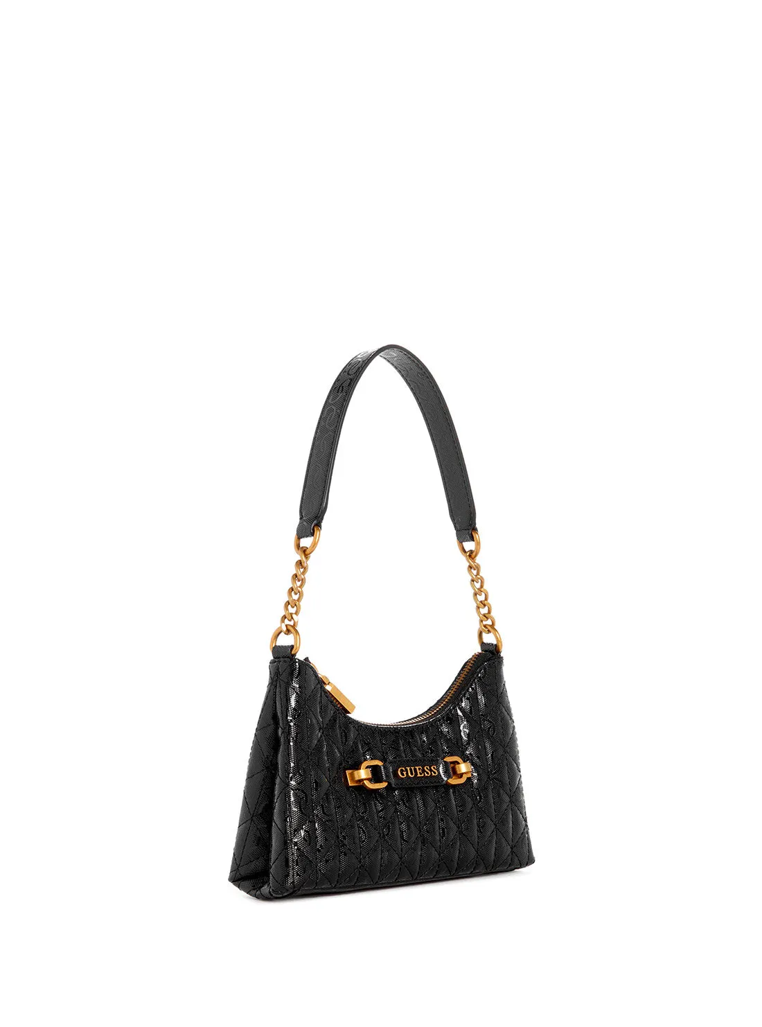 Black Aveta Mini Shoulder Bag