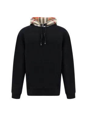 Burberry Elegant Oversize Black Samuel Hoodie