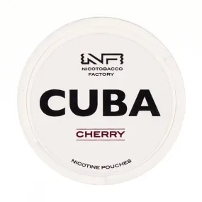 Cherry Nicotine Pouches by Cuba White