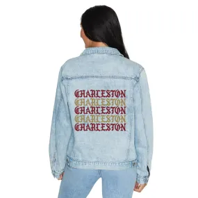 College of Charleston Gothic Denim Jacket