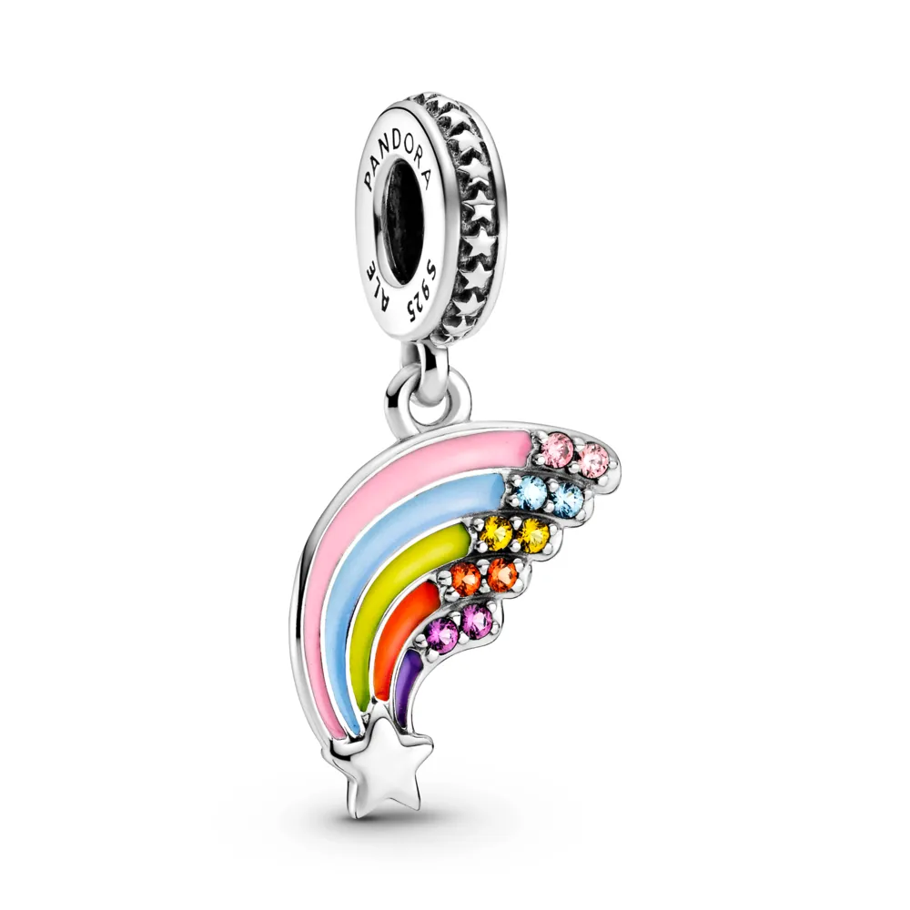 Colourful Rainbow Dangle Charm