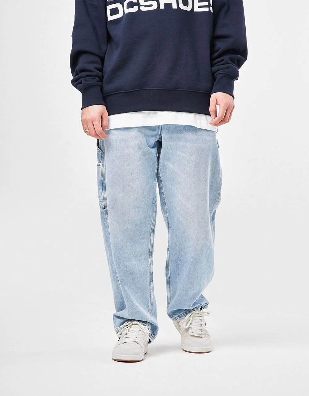 DC Worker Baggy Carpenter Pant - Dark Indigo