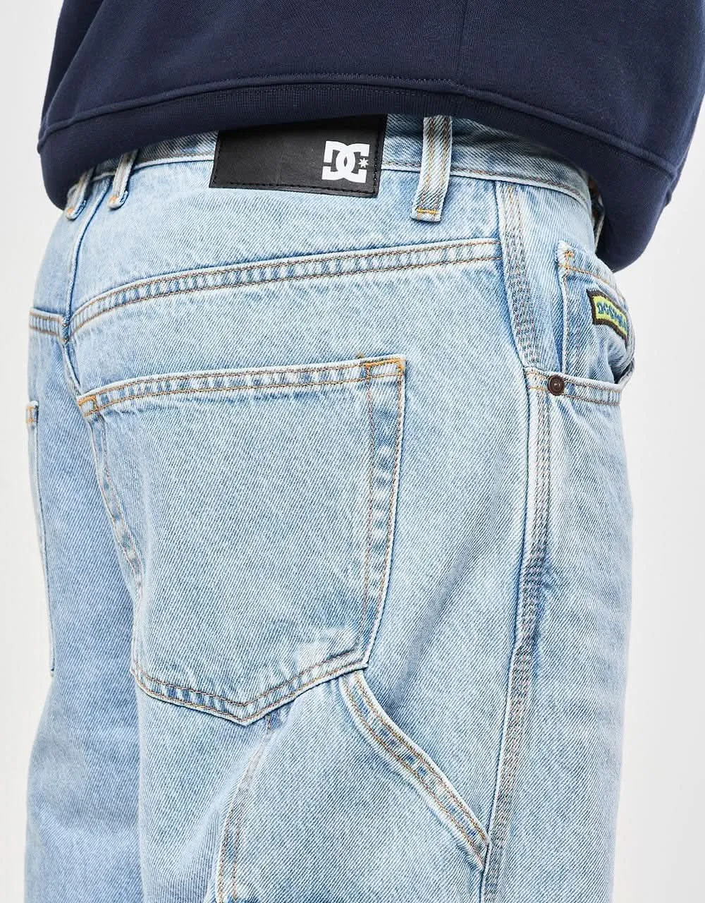 DC Worker Baggy Carpenter Pant - Dark Indigo