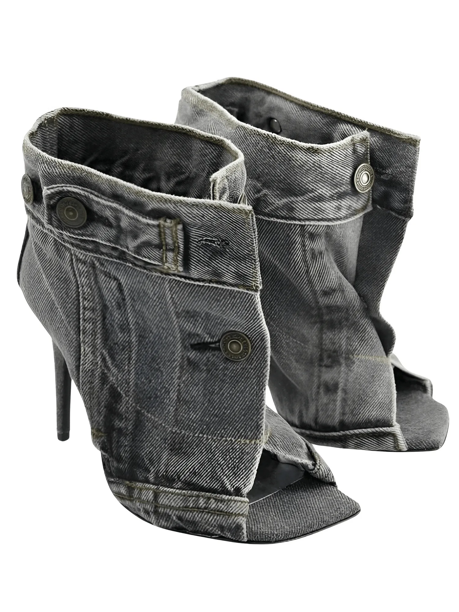 Denim Heels For Women - Now In Black Too!