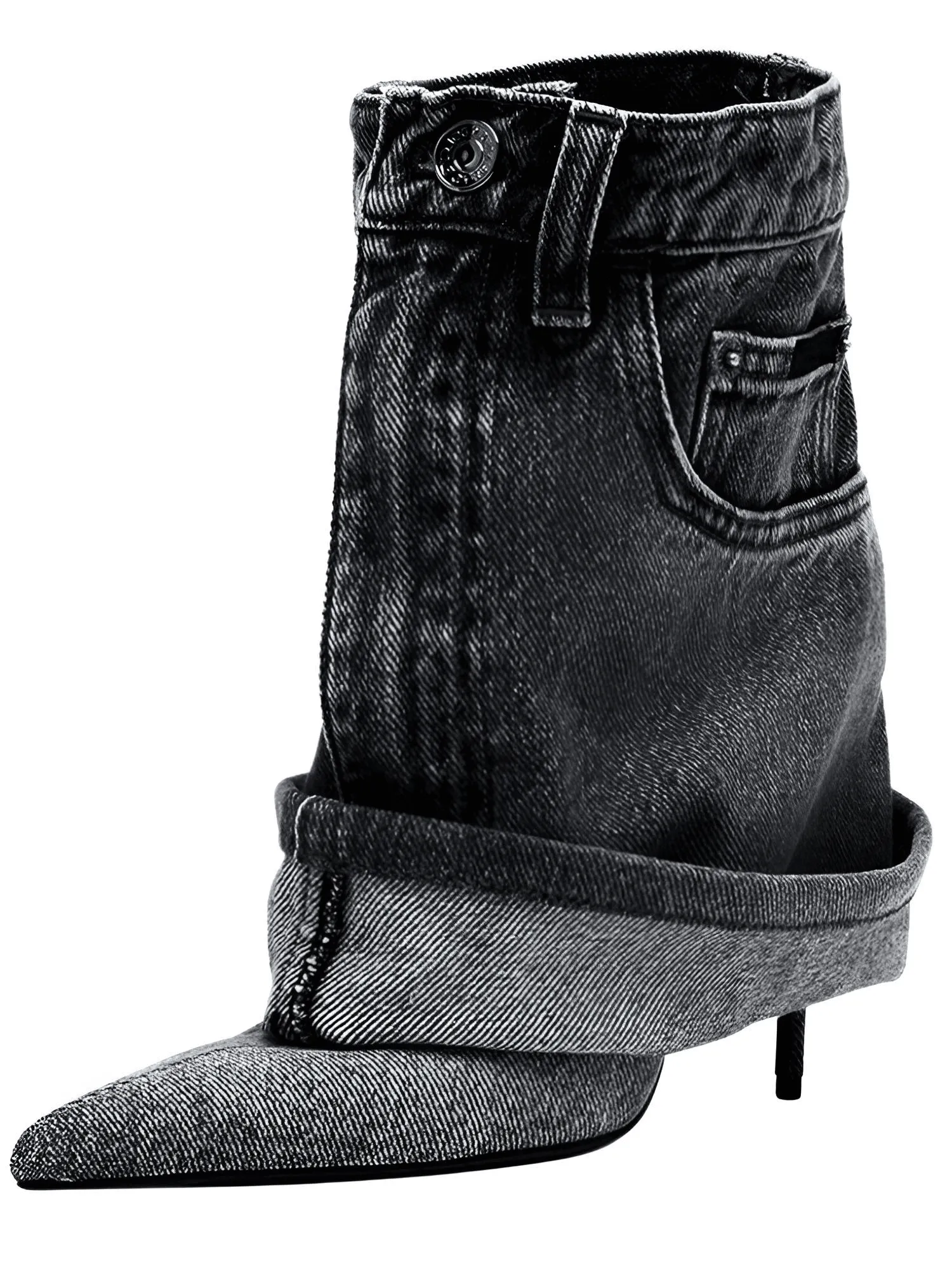 Denim Heels For Women - Now In Black Too!