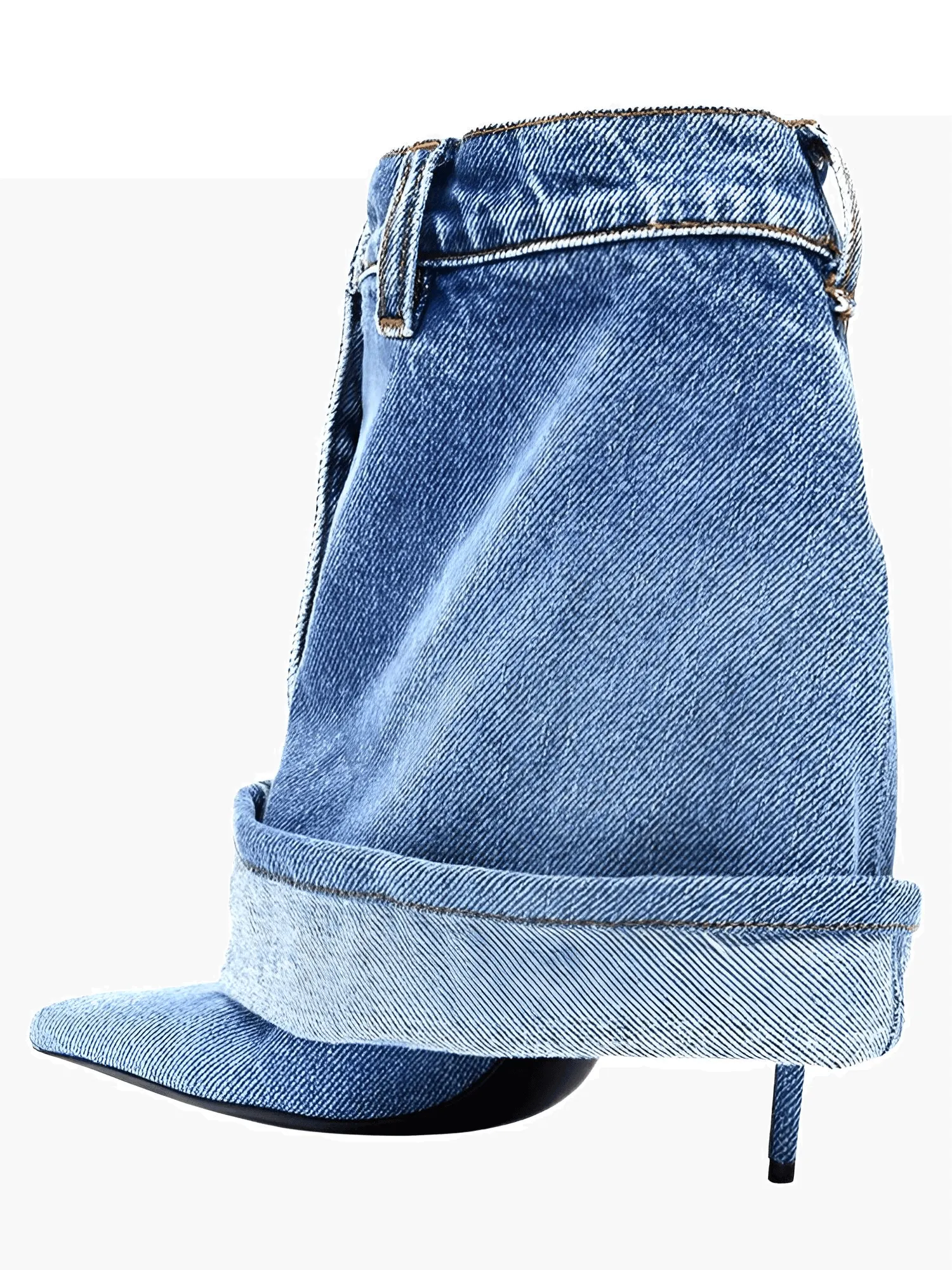 Denim Heels For Women - Now In Black Too!