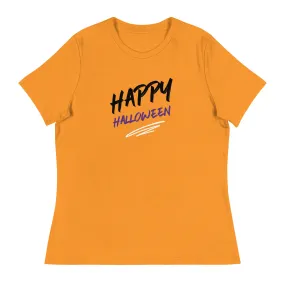 HAPPY HALLOWEEN Women's Relaxed T-Shirt