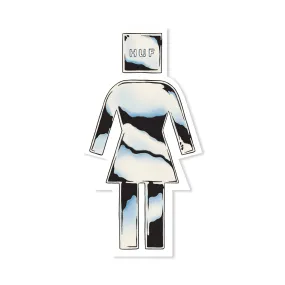 HUF X Crailtap Chrome Sticker