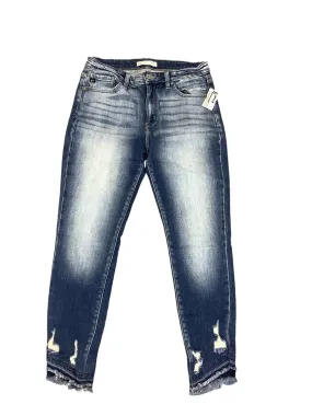 Jeans Skinny By Kancan In Blue Denim, Size: 10