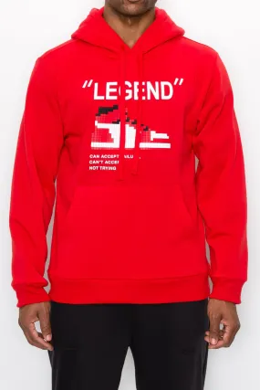 Legend Pixel Shoe Fleece Hoodie