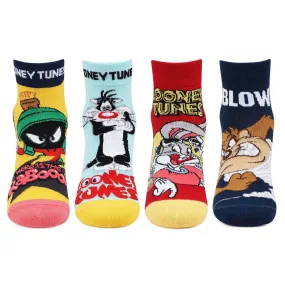 Looney Tunes Socks For Kids - Pack Of 4