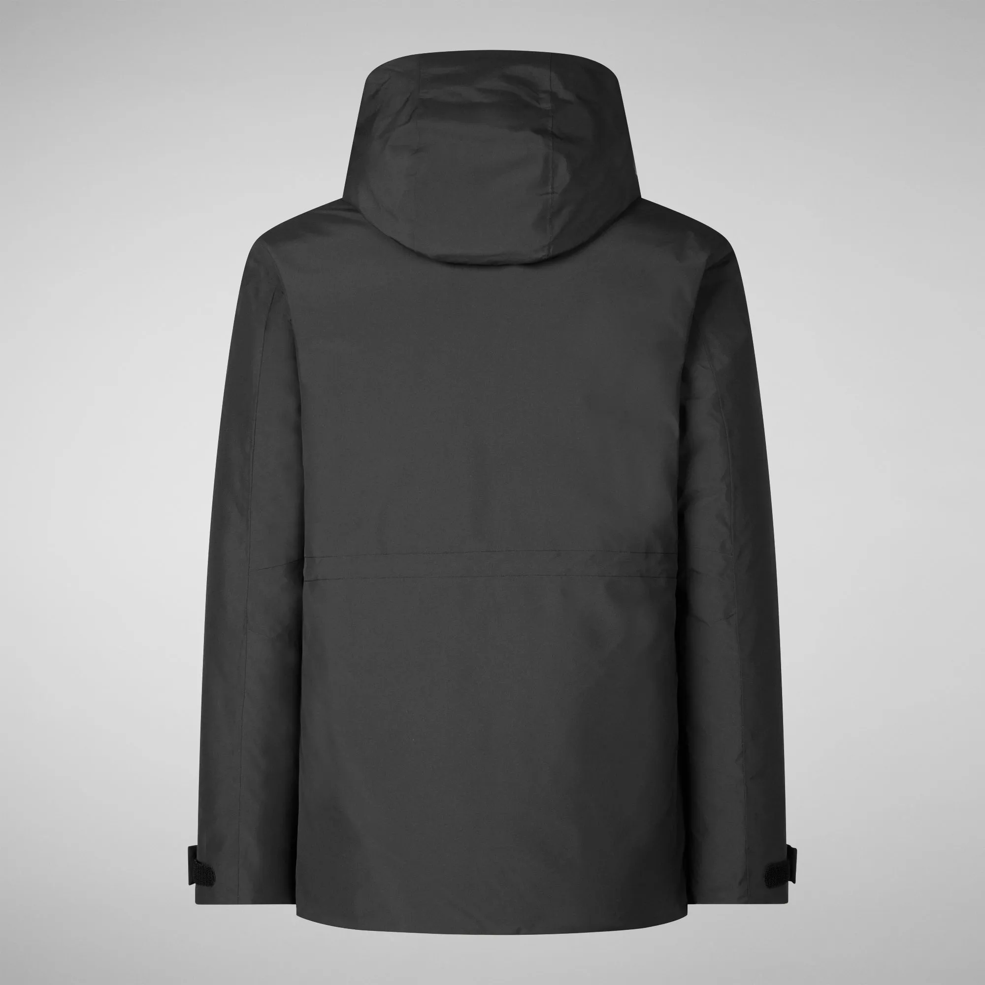 Man's parka Keaton in black