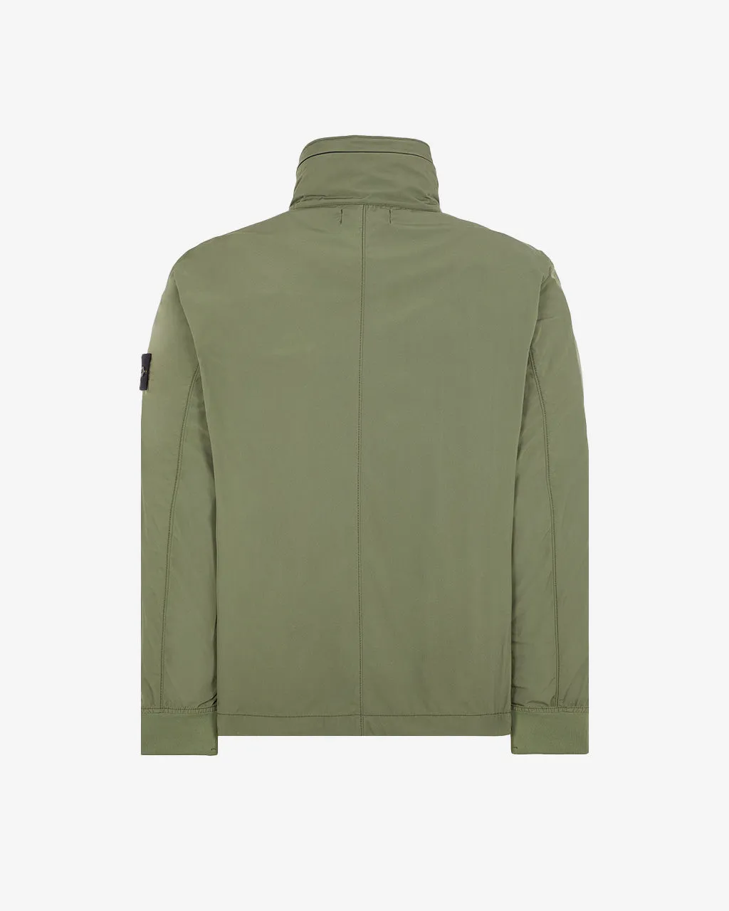 Micro Twill Hooded Jacket Musk Green