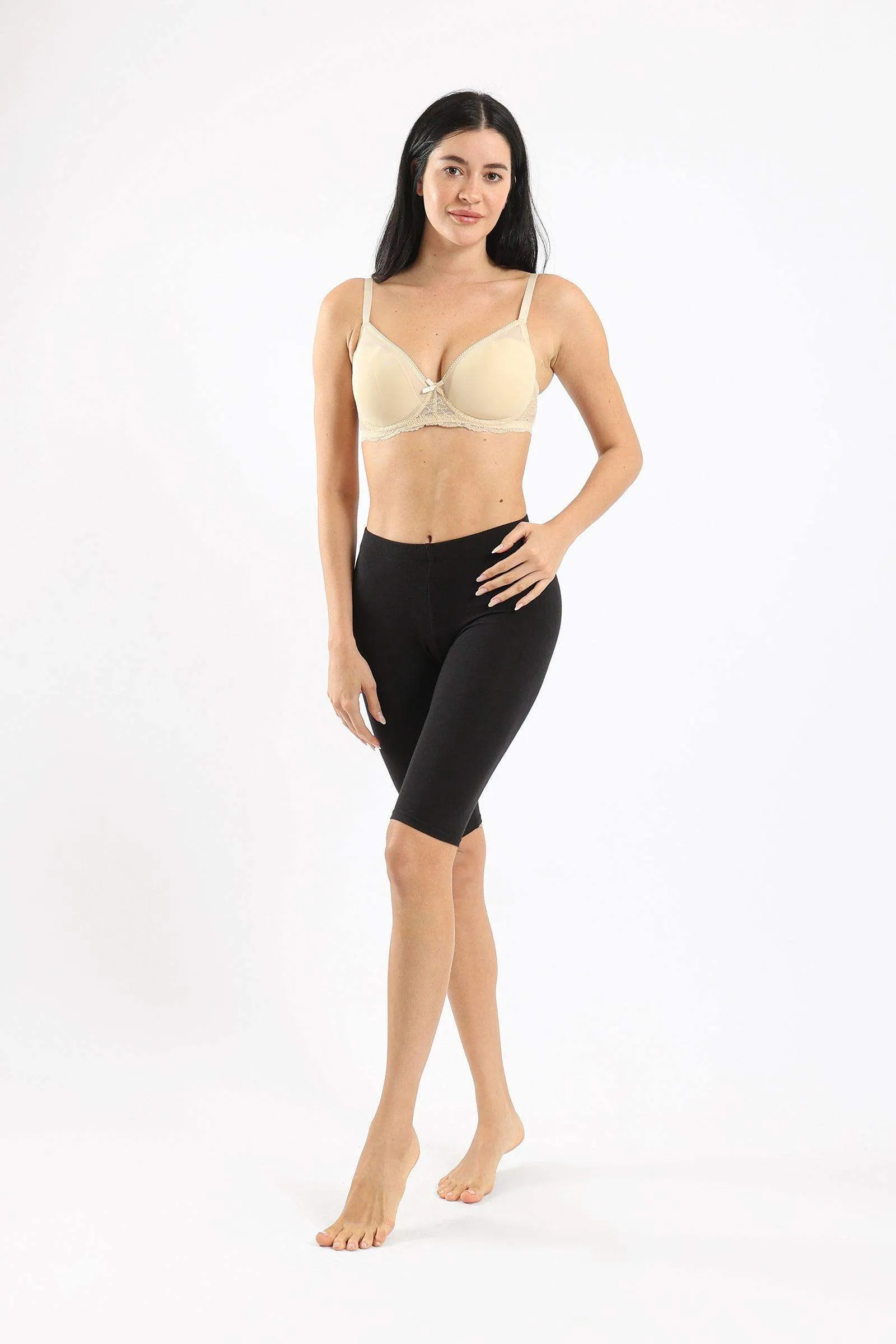 Minimizer Bra with Lace