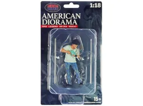 "RWB Legend Akira Nakai" Nakai-San Figure 3 for 1/18 Scale Models by American Diorama